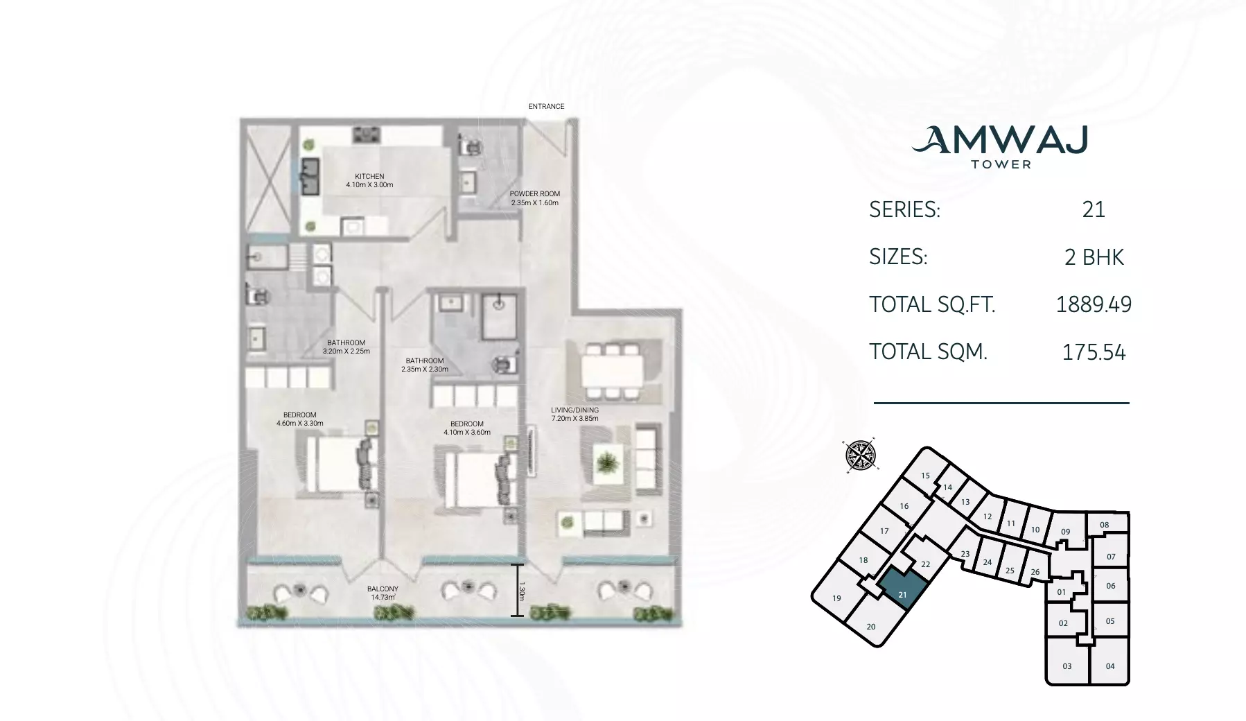 Unit floor plan image