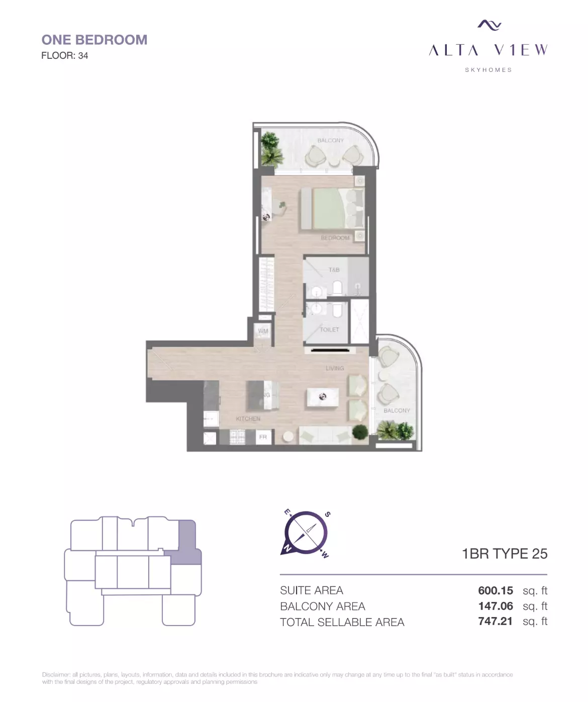 Unit floor plan image