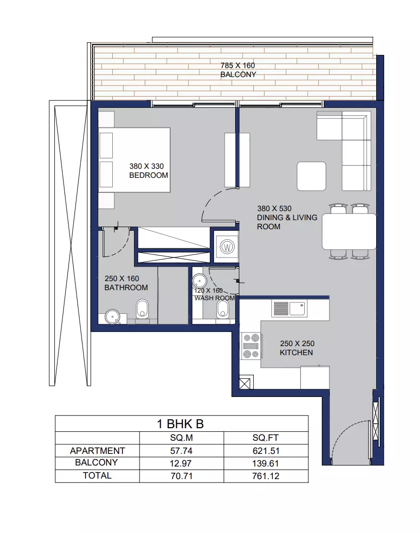 صورة مخطط ارضية الوحدة