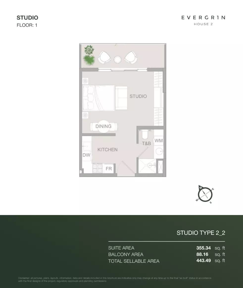 Unit floor plan image