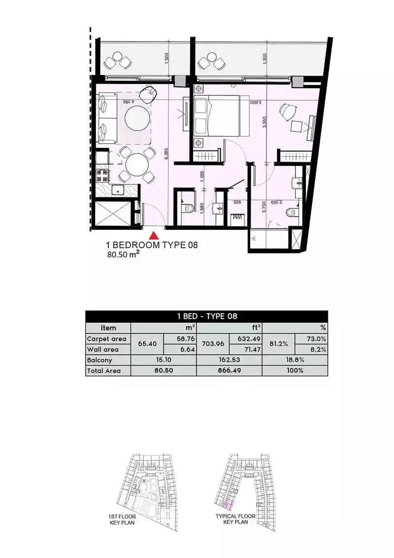 Unit floor plan image