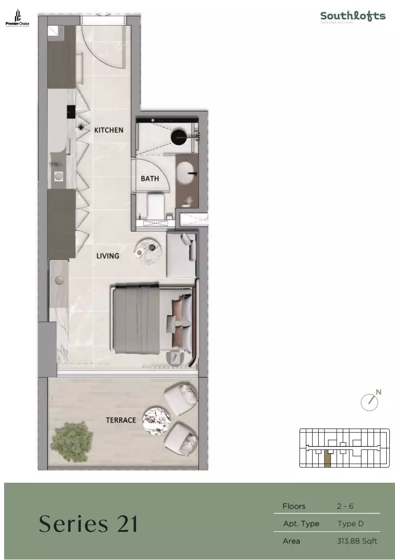 Unit floor plan image