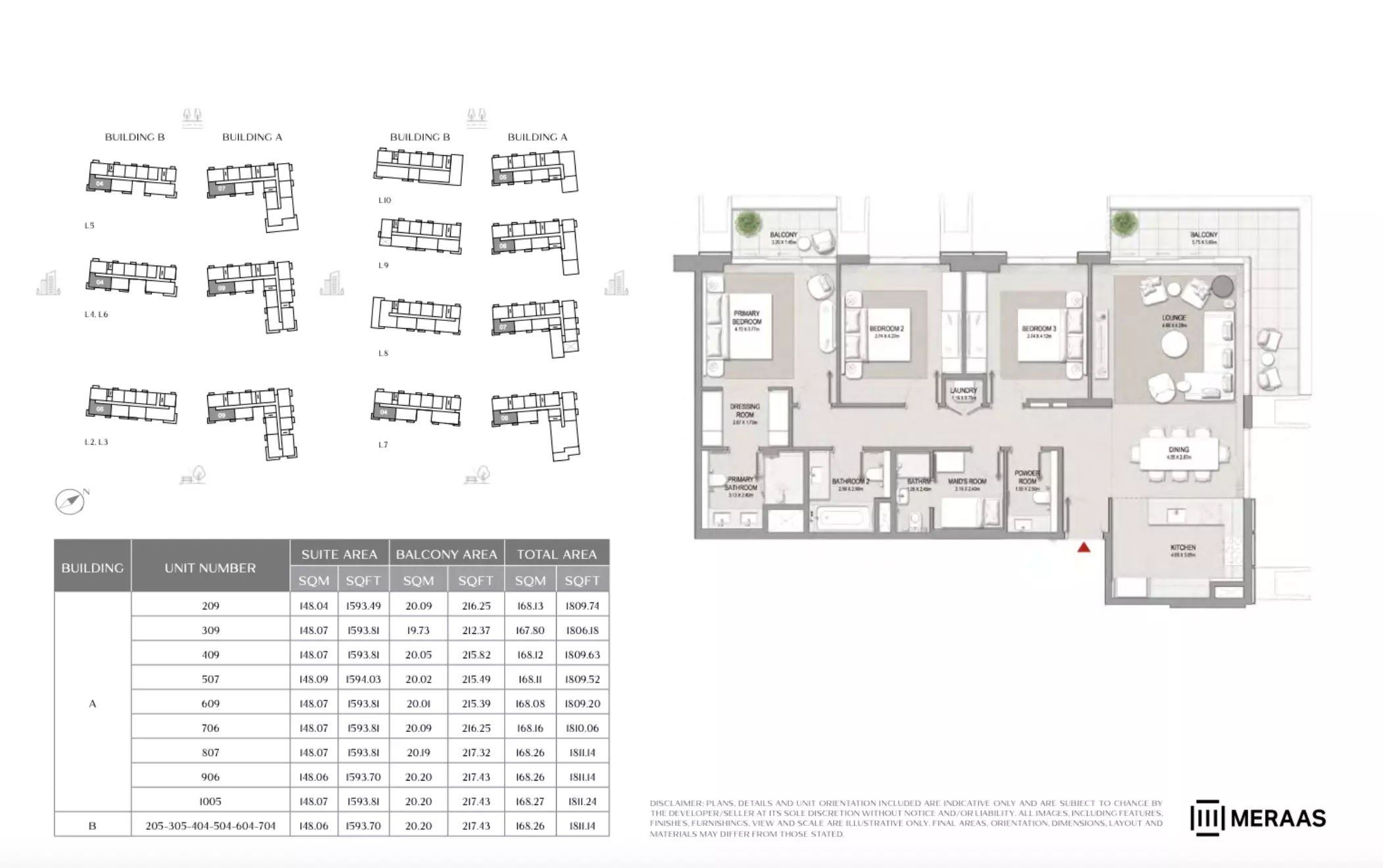City Walk Crestlane 2 Type 1105-Building B, 3 beds