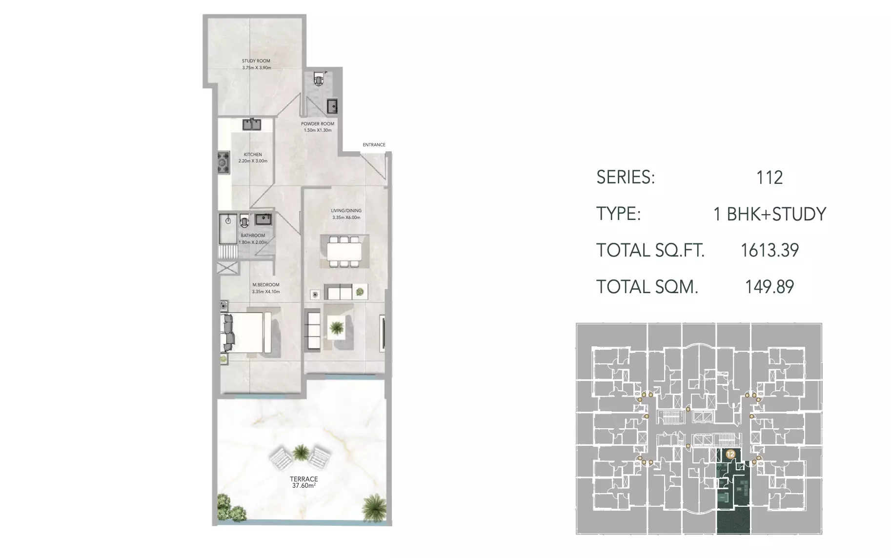 Unit floor plan image