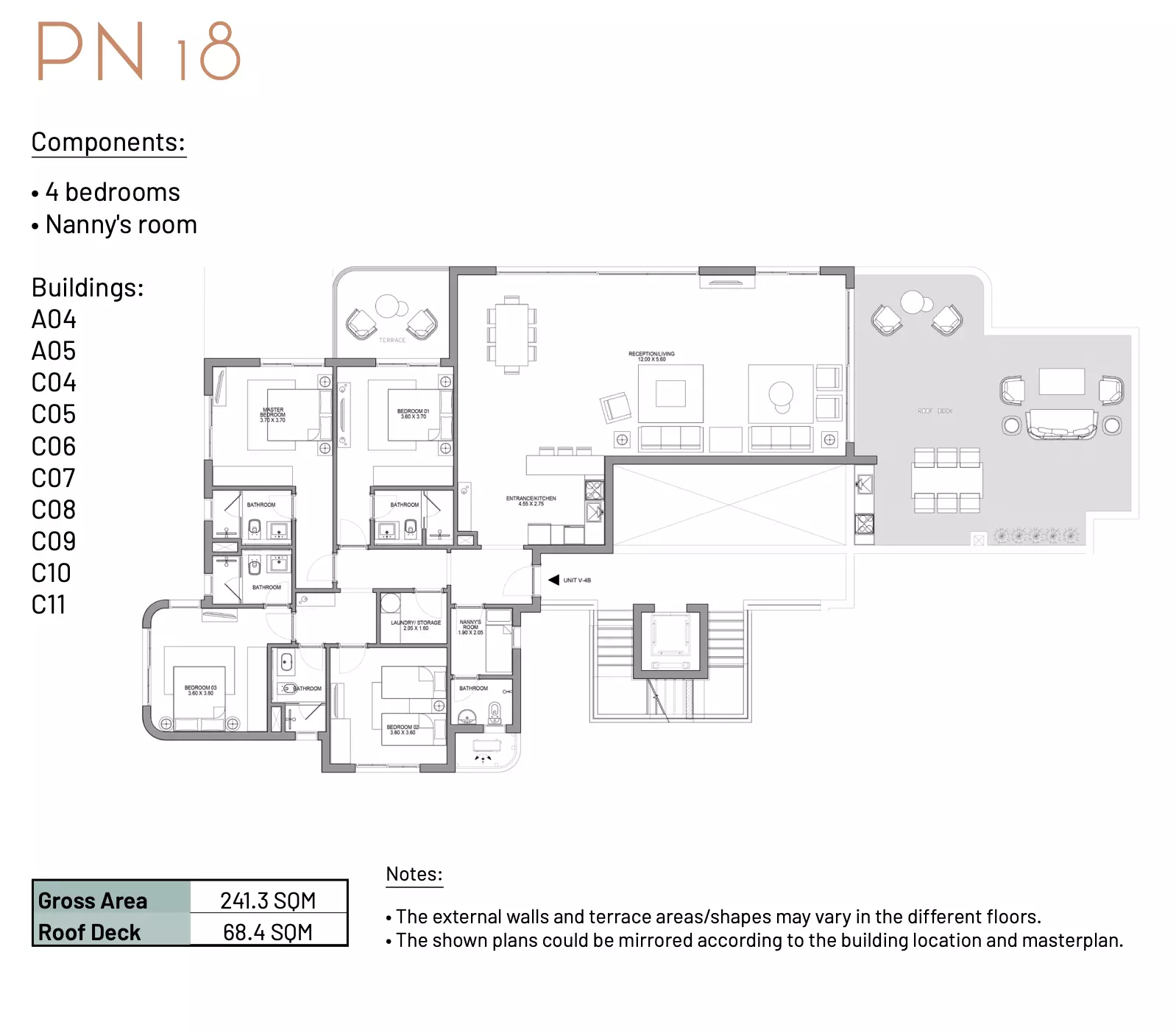 Unit floor plan image