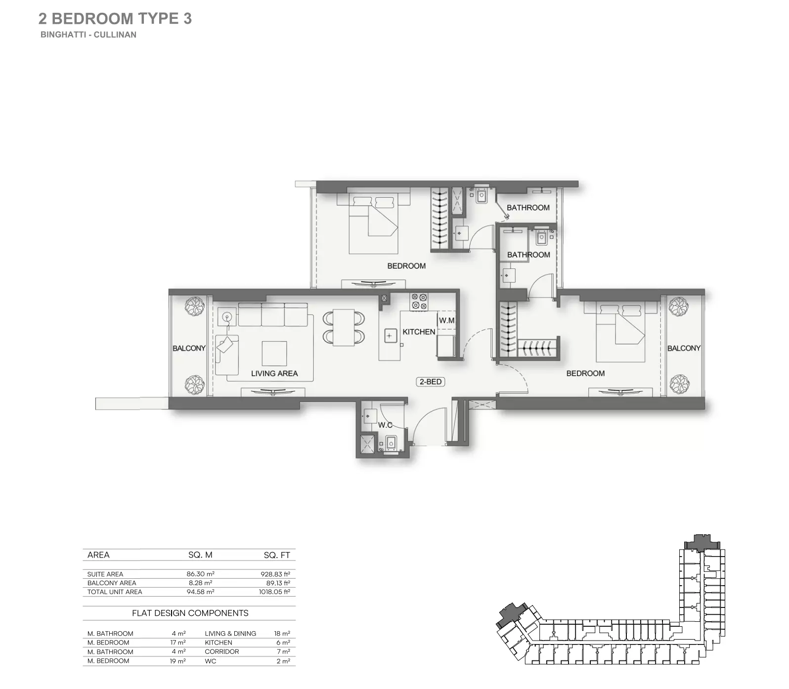 Unit floor plan image