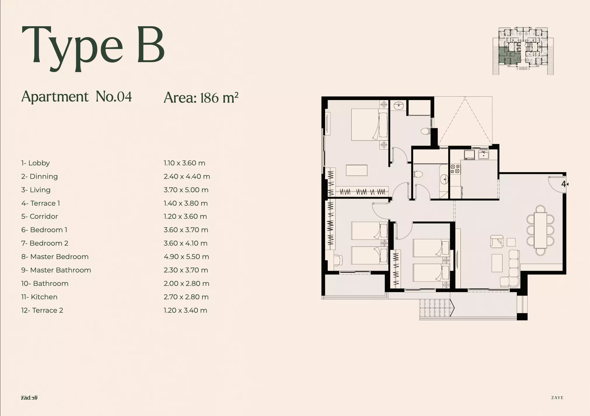 Unit floor plan image