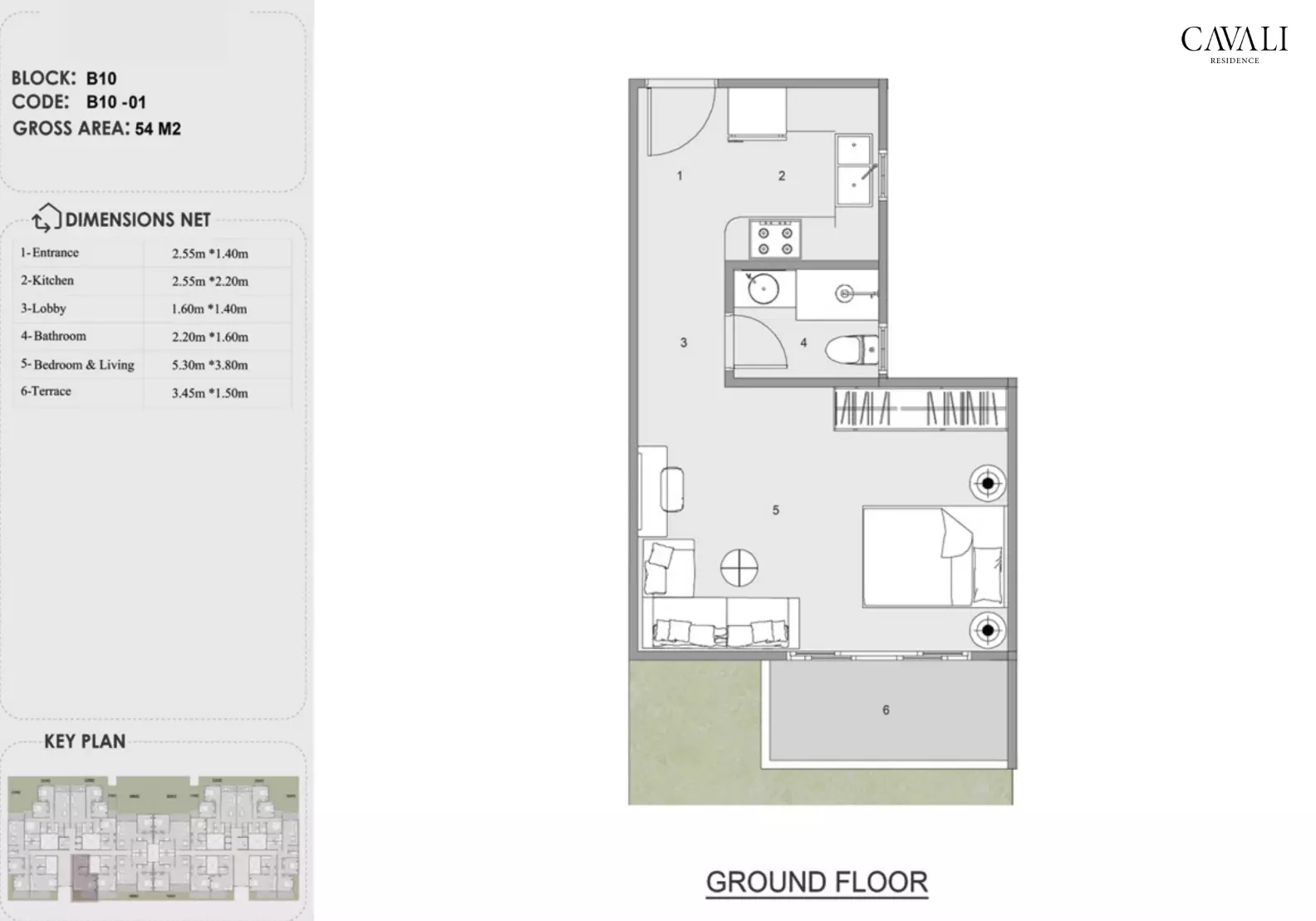 Unit floor plan image