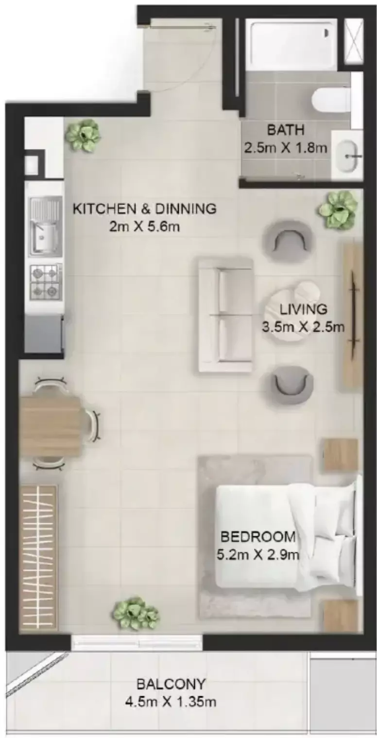 Unit floor plan image