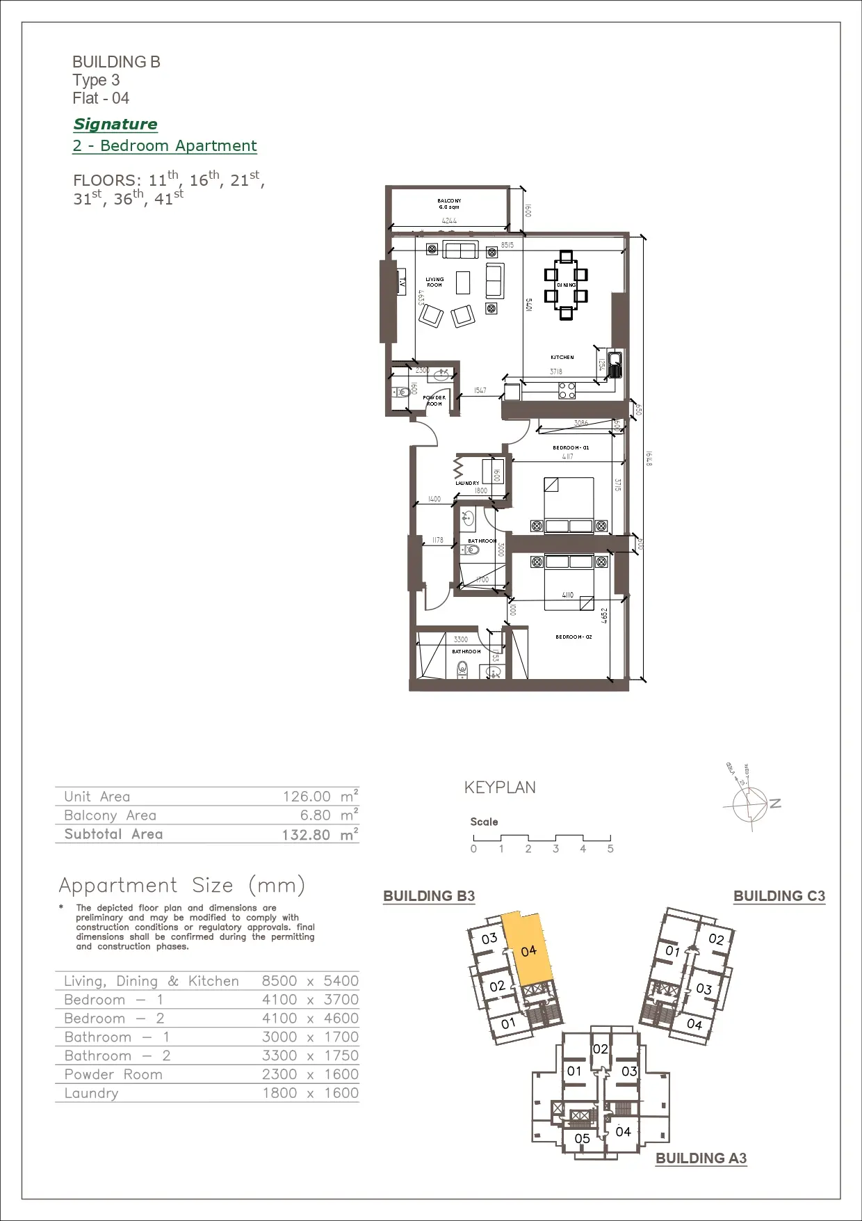 Unit floor plan image