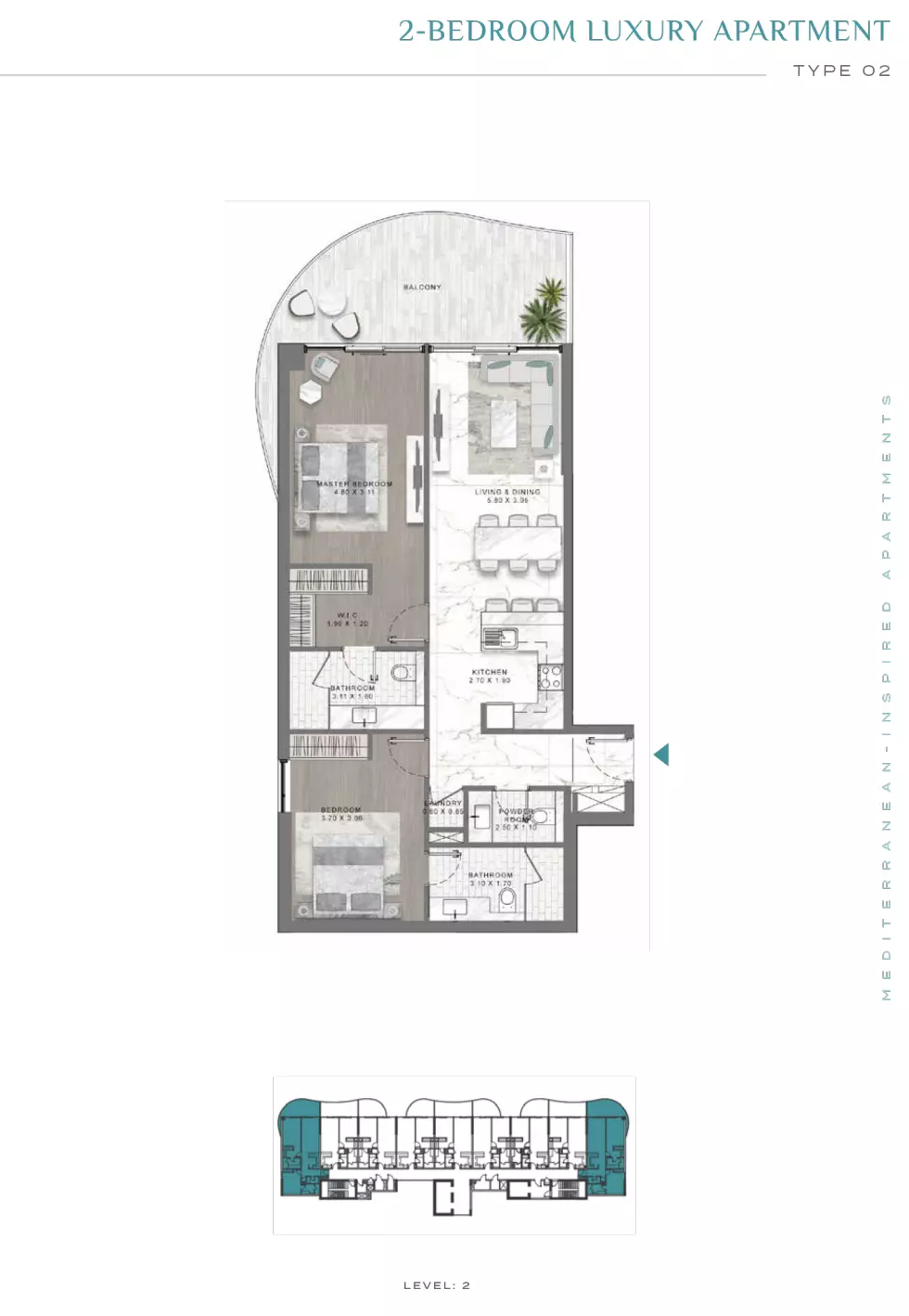 Unit floor plan image