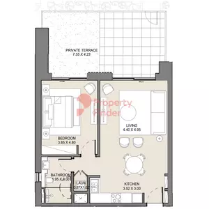 Jomana B6-Type B Level ground, 1 bed