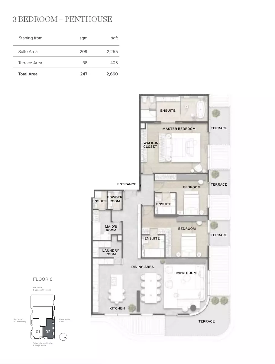 Unit floor plan image