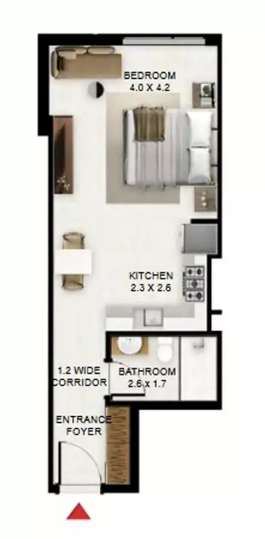 Unit floor plan image