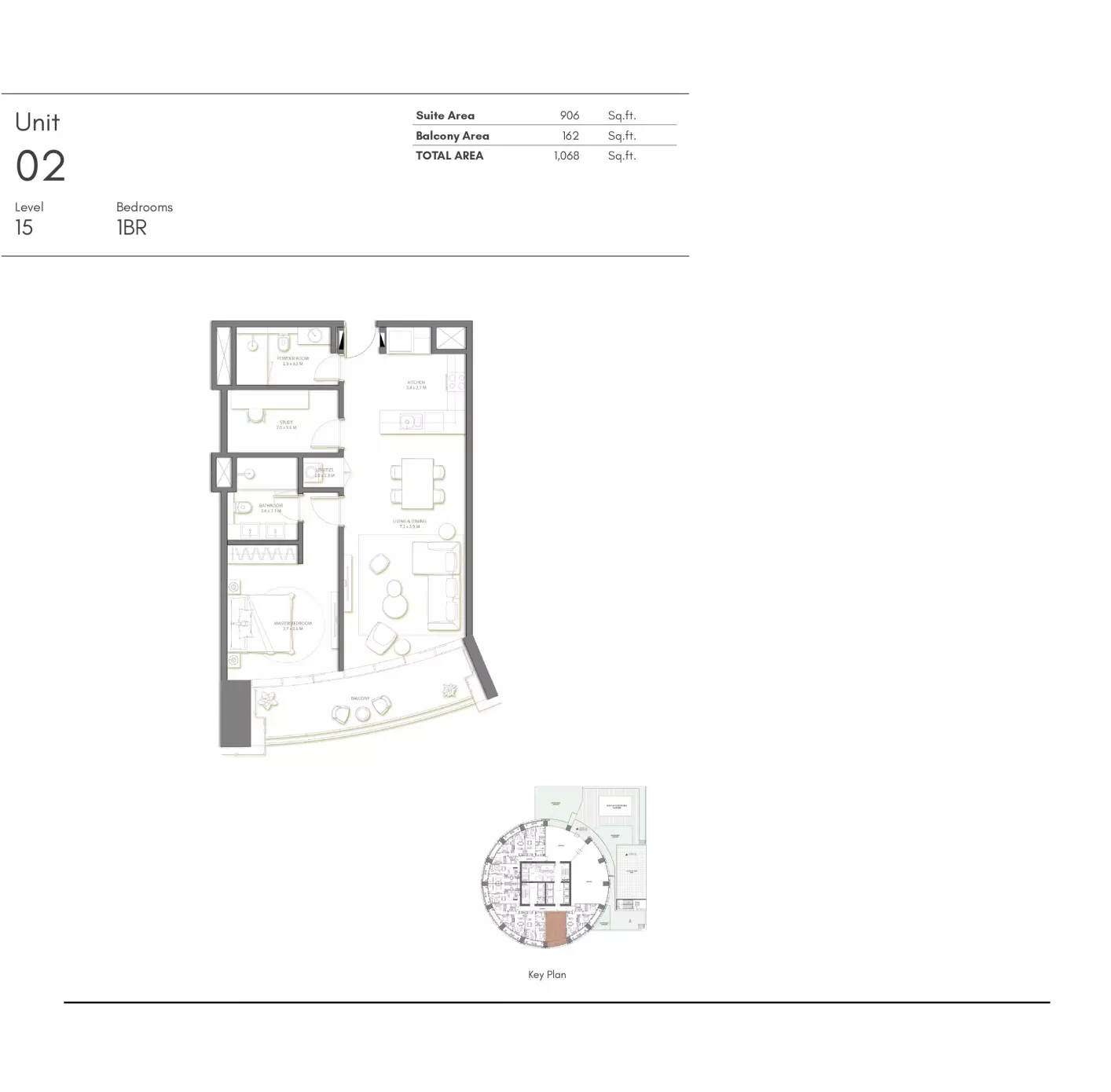 Unit floor plan image