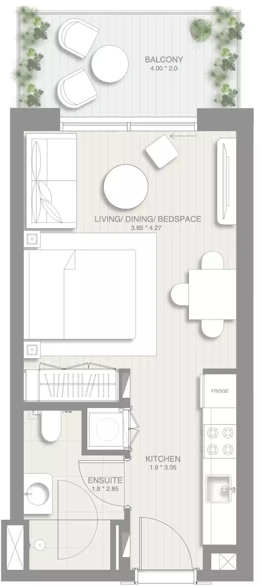 Unit floor plan image
