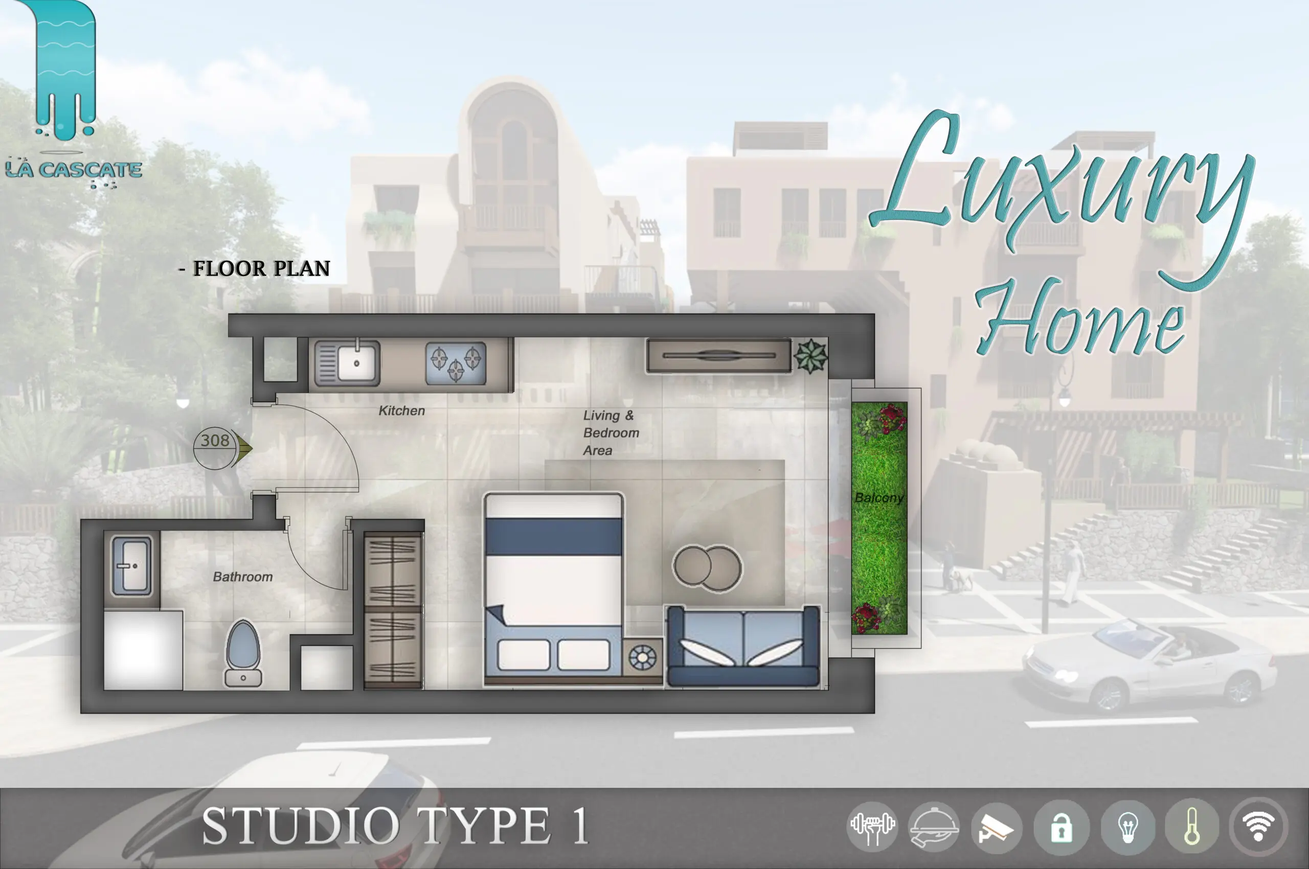 Unit floor plan image