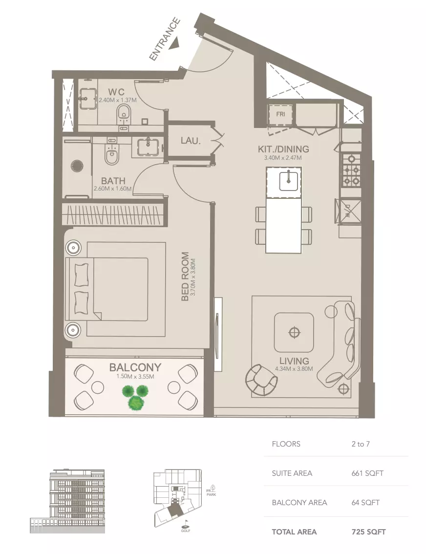 Unit floor plan image