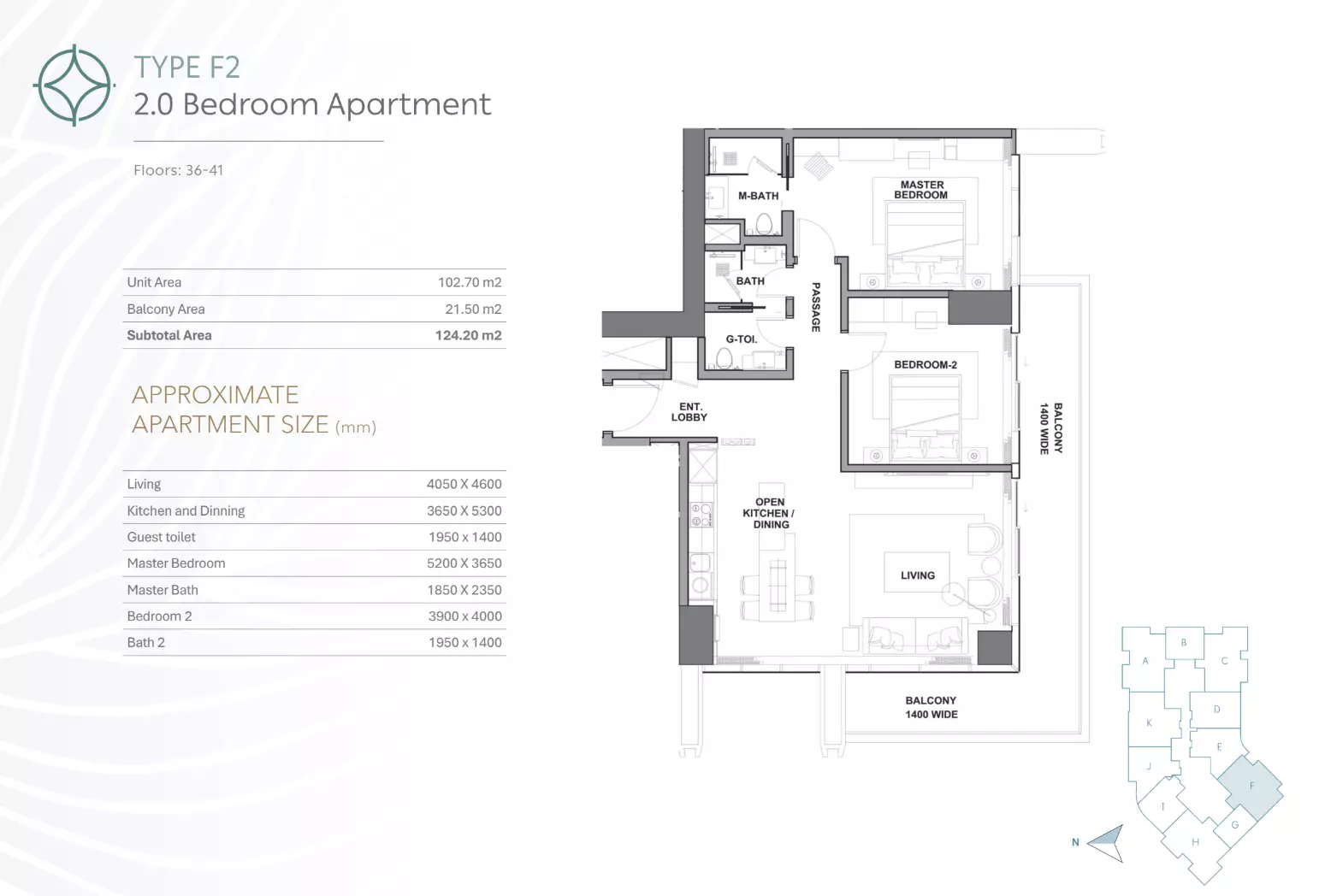Unit floor plan image