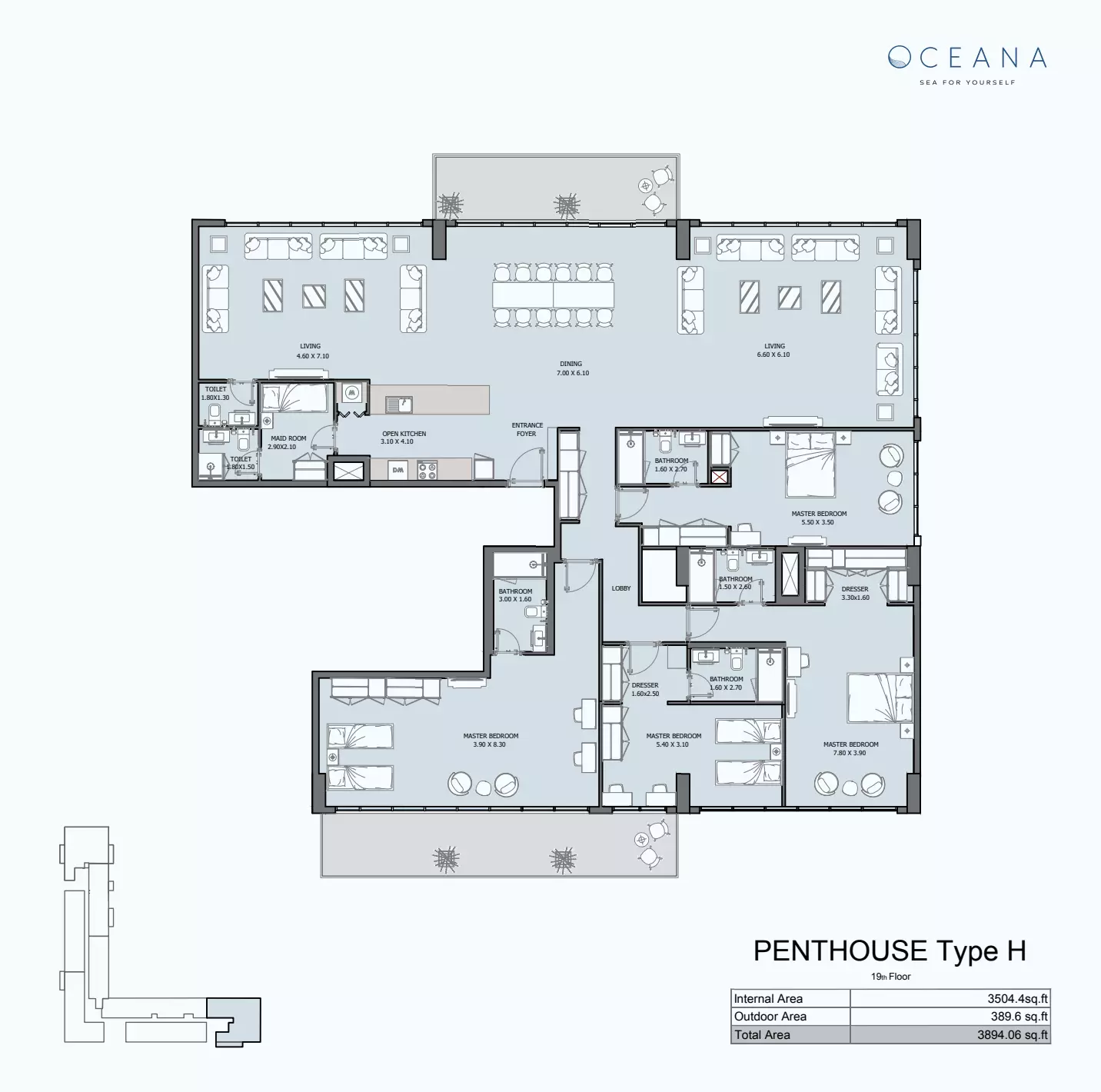 Unit floor plan image