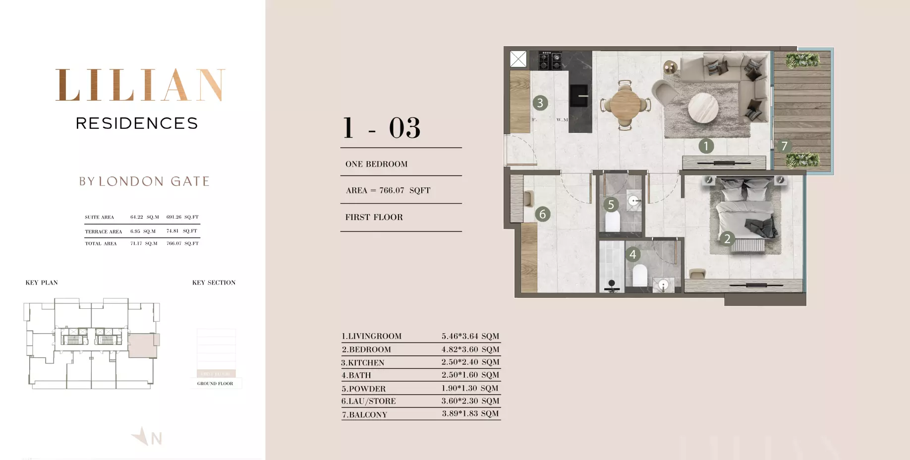 Unit floor plan image