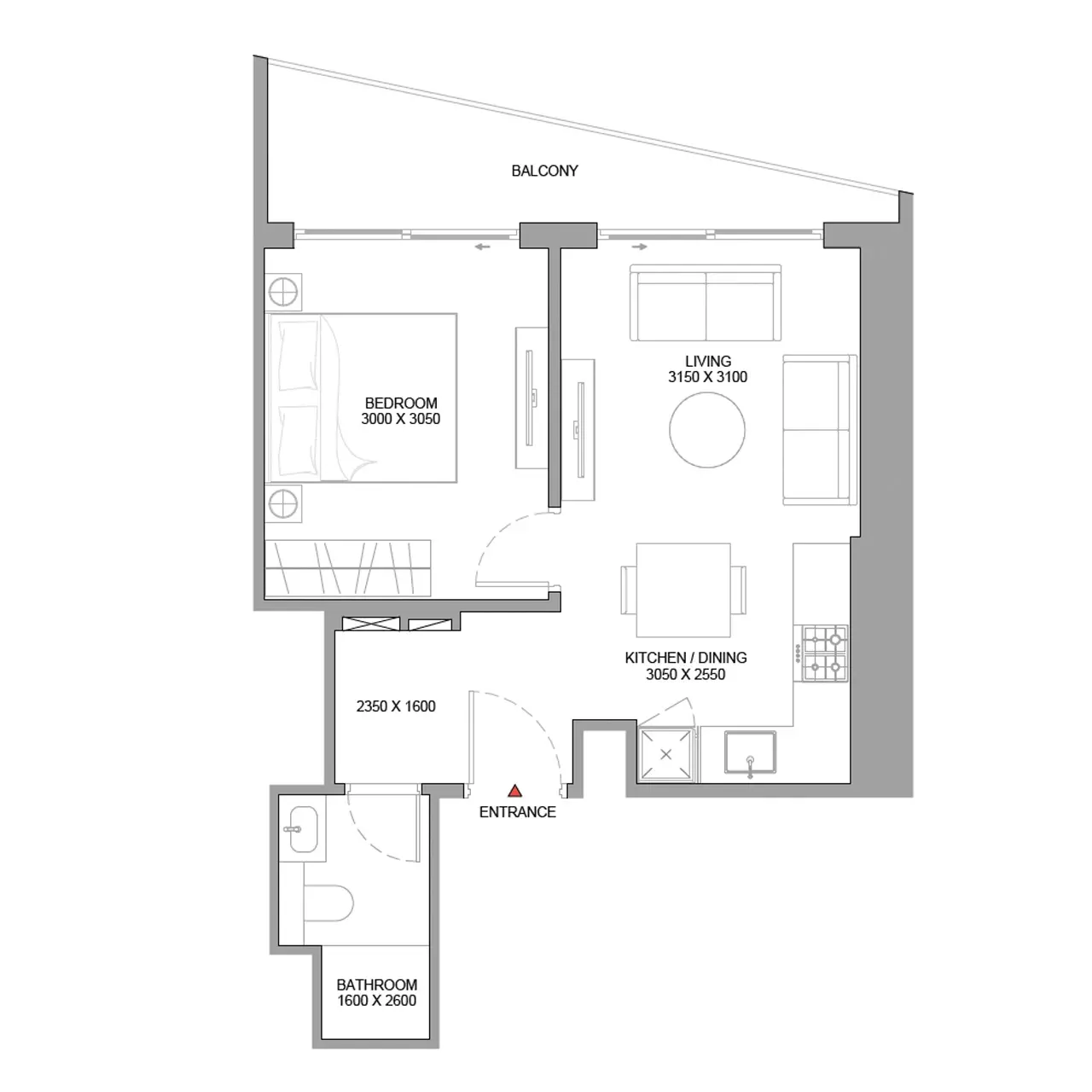 Unit floor plan image