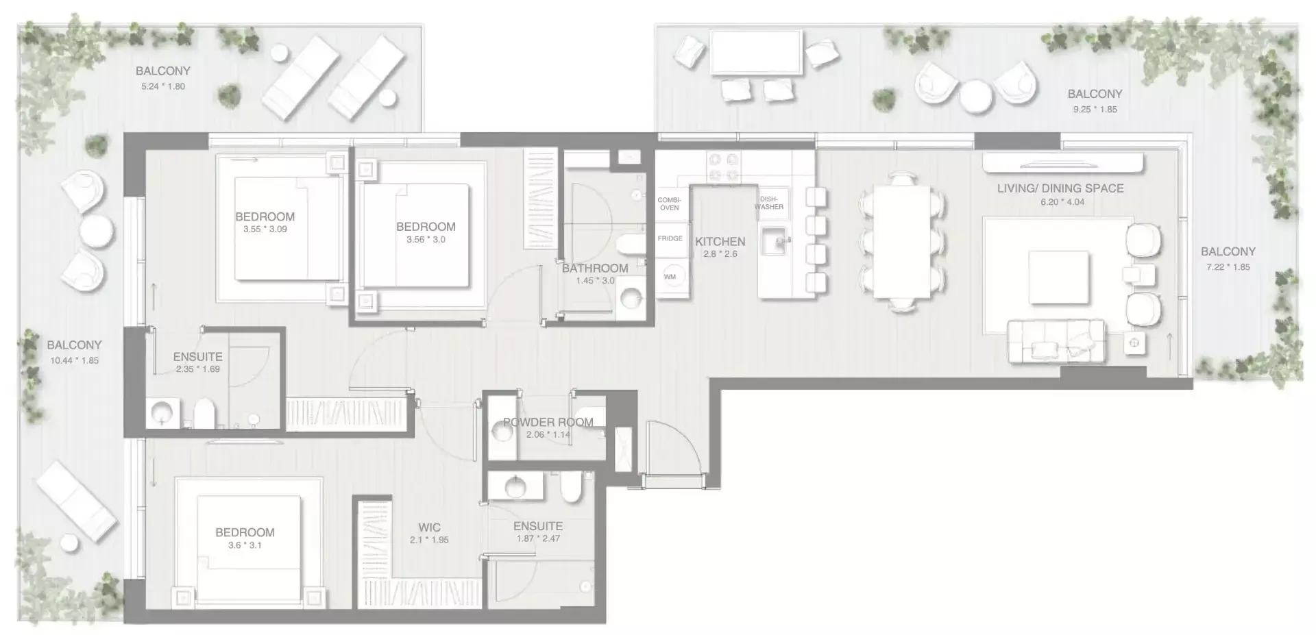 Unit floor plan image