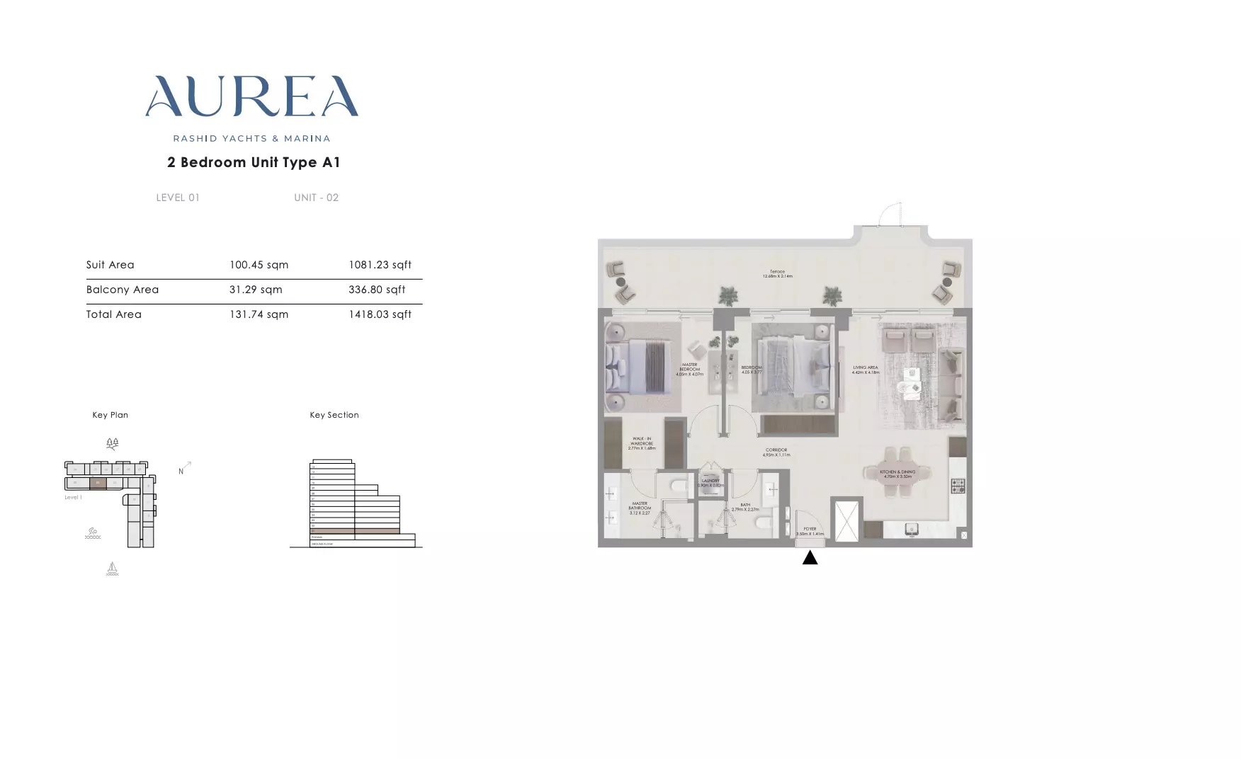 Unit floor plan image