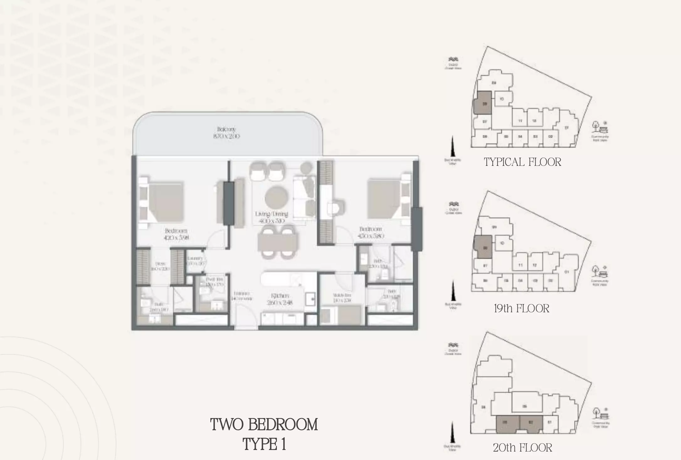 صورة مخطط ارضية الوحدة