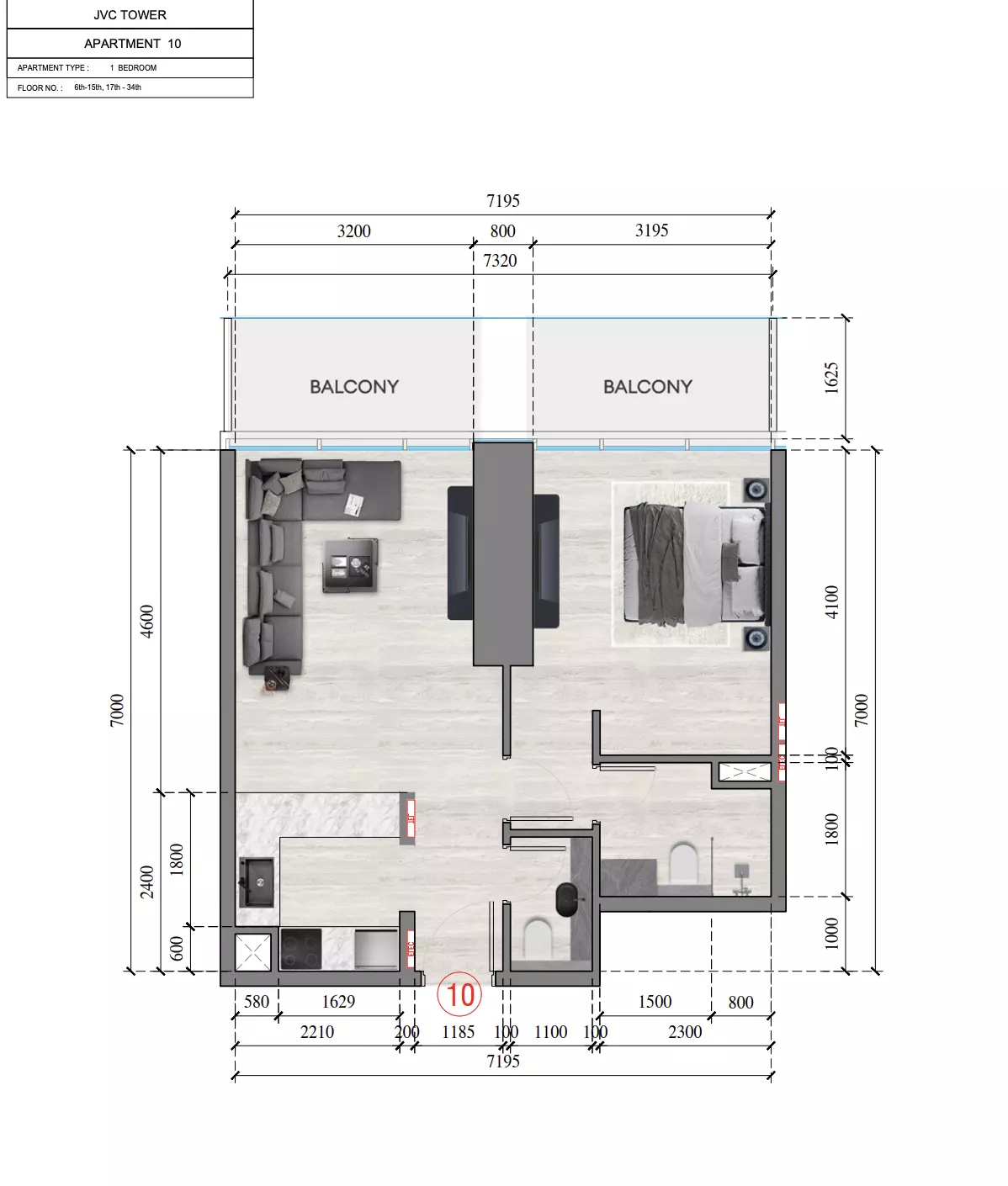 Unit floor plan image
