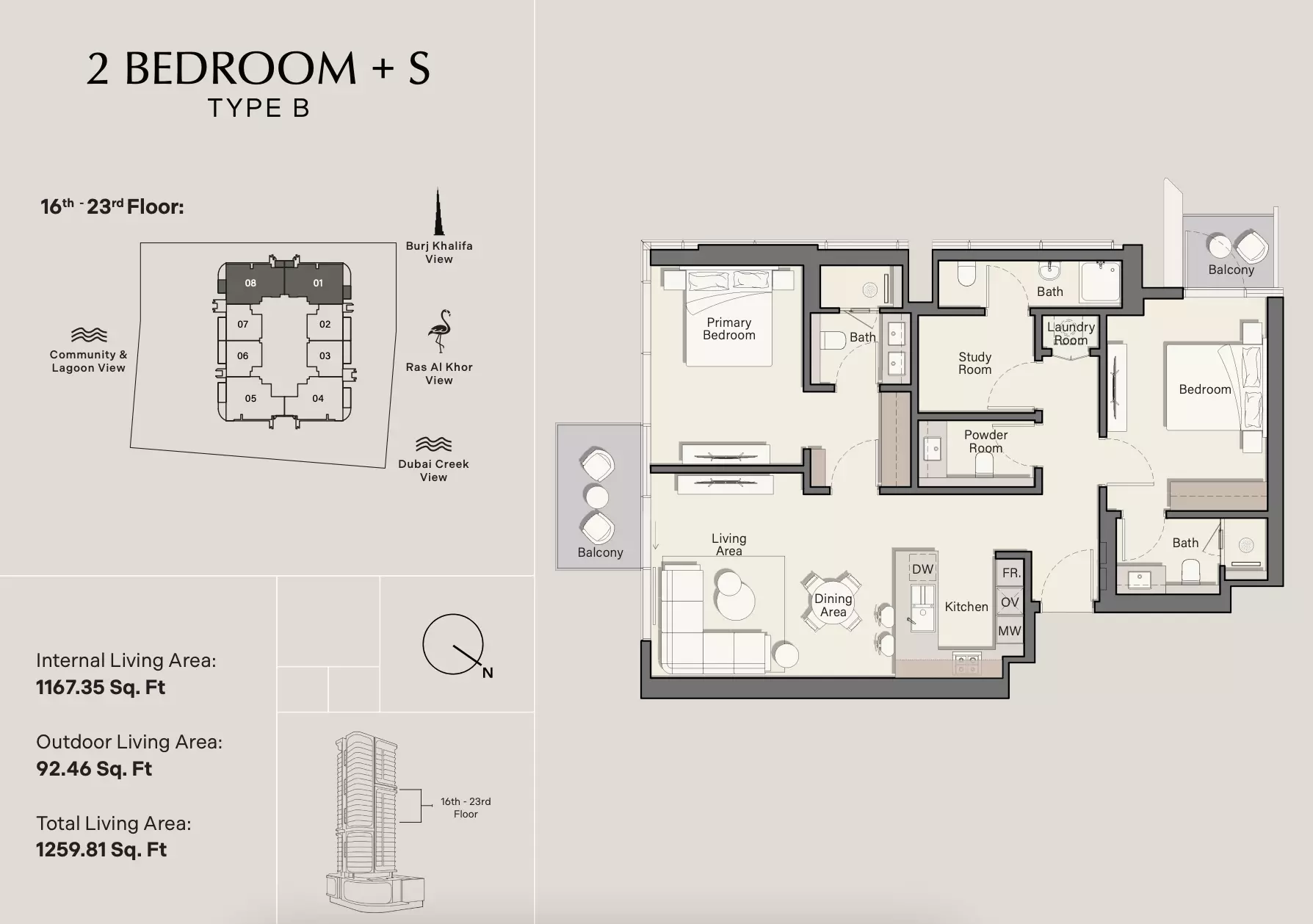 Unit floor plan image