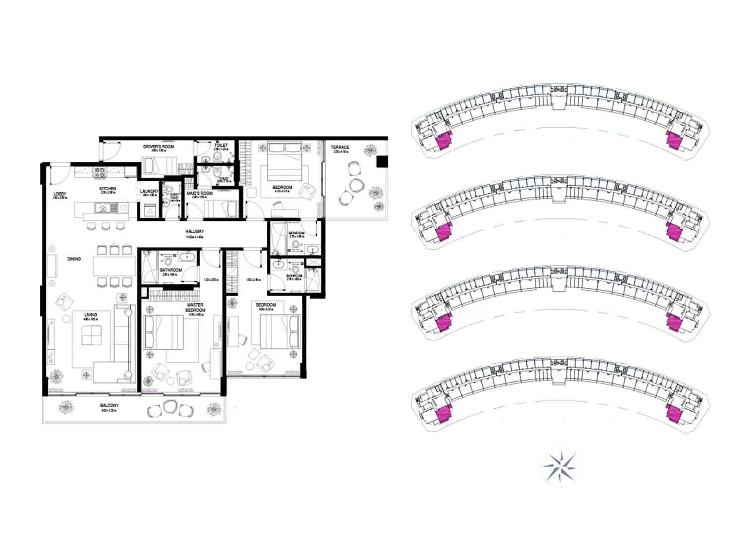 Unit floor plan image