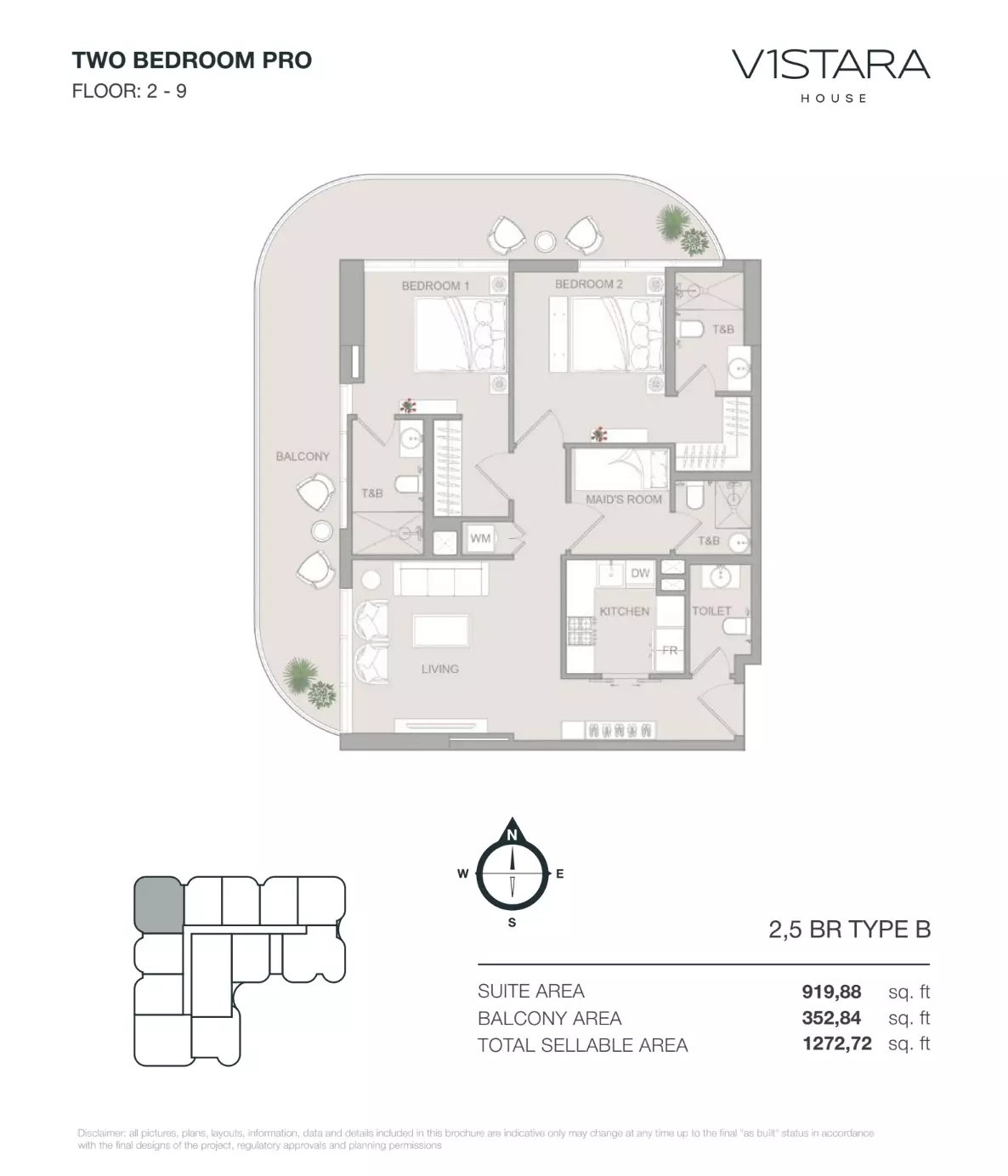 Unit floor plan image