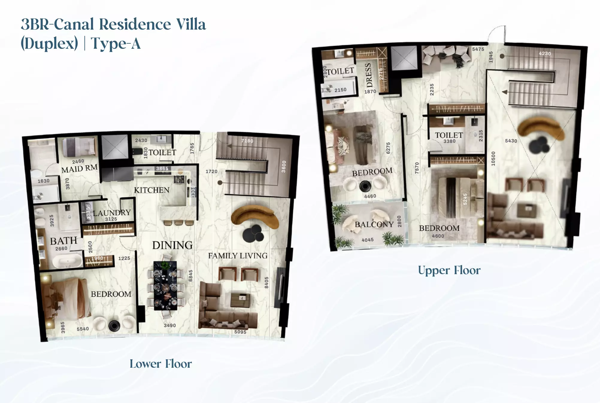 صورة مخطط ارضية الوحدة