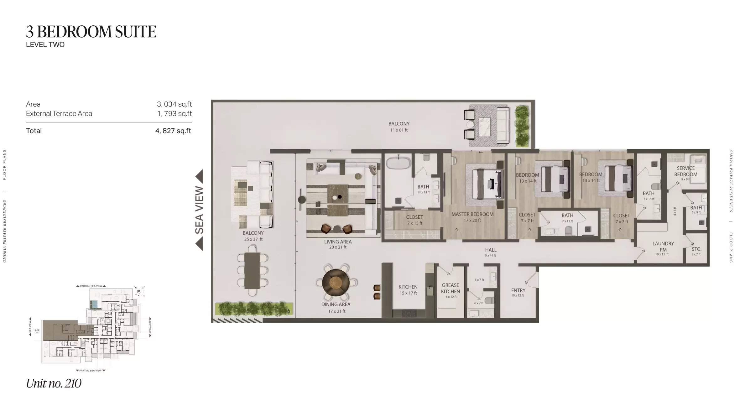 Unit floor plan image