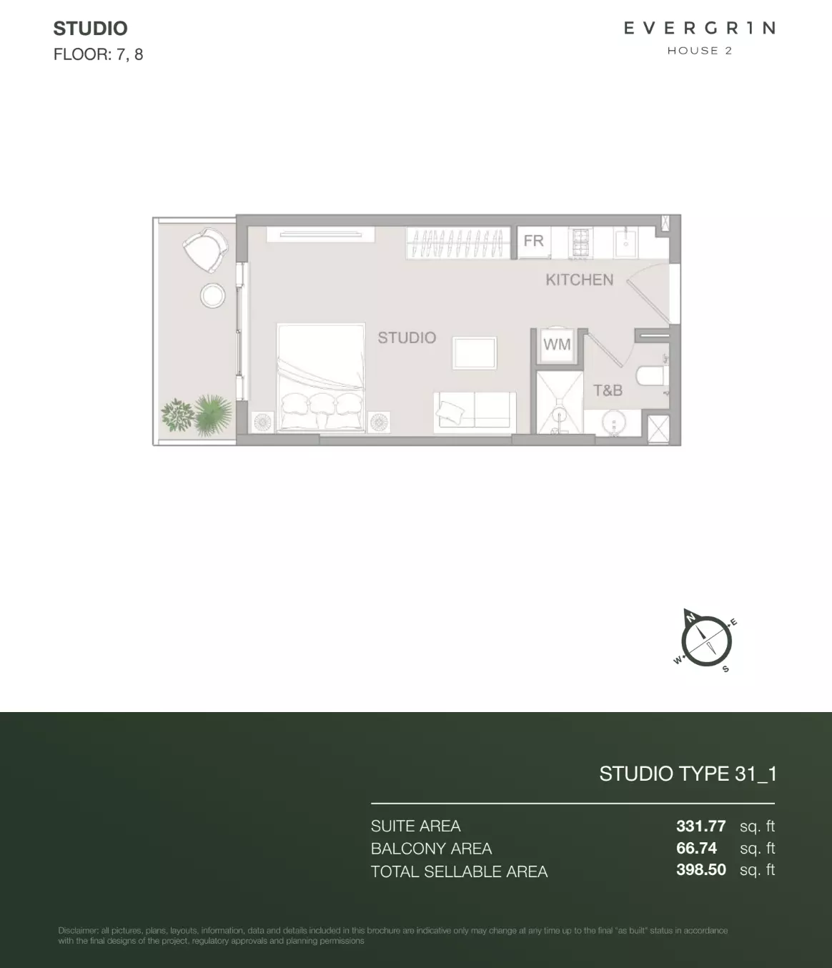 Unit floor plan image