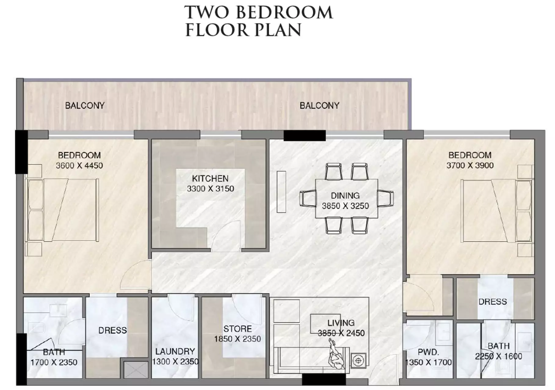 Unit floor plan image