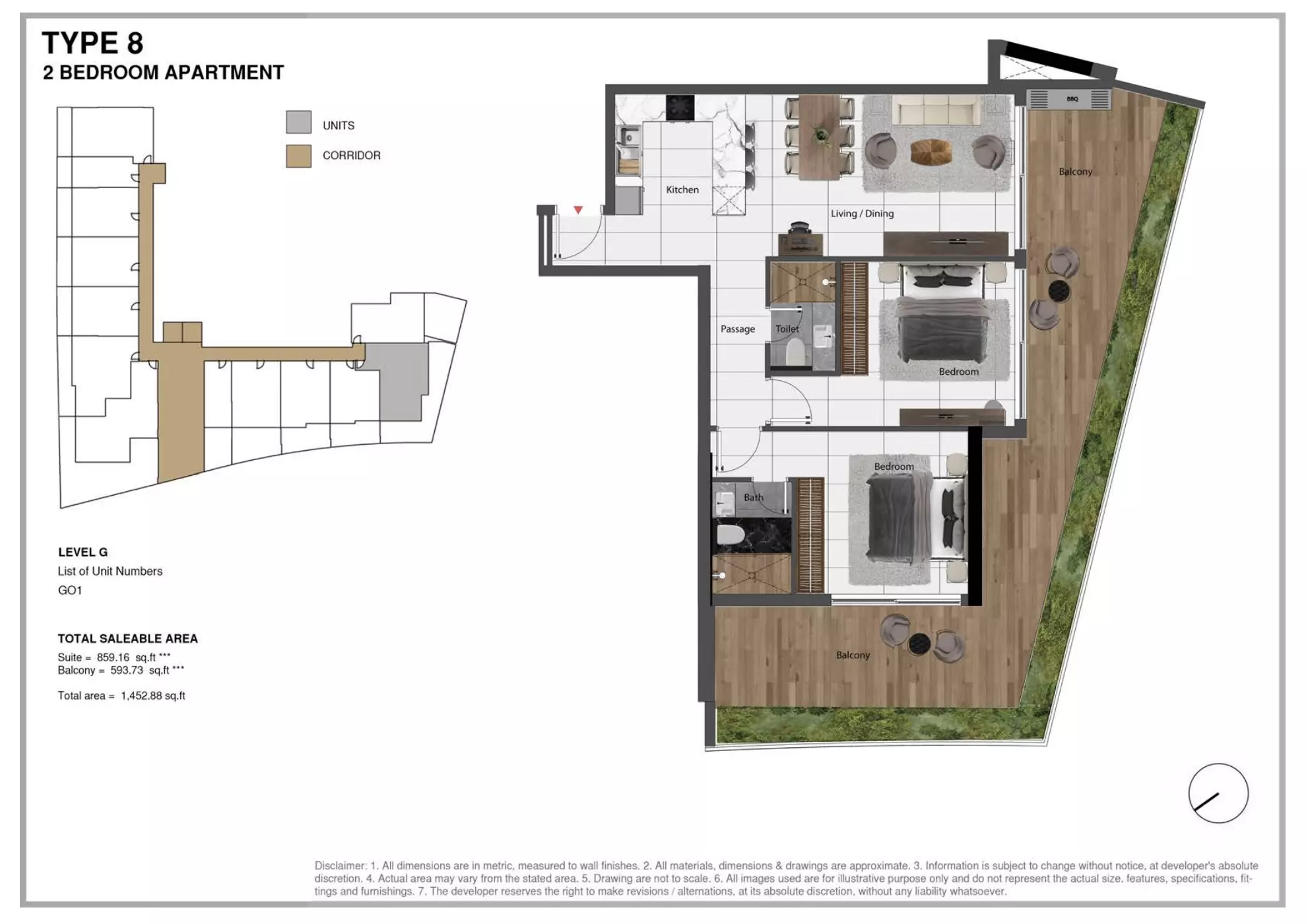 Unit floor plan image