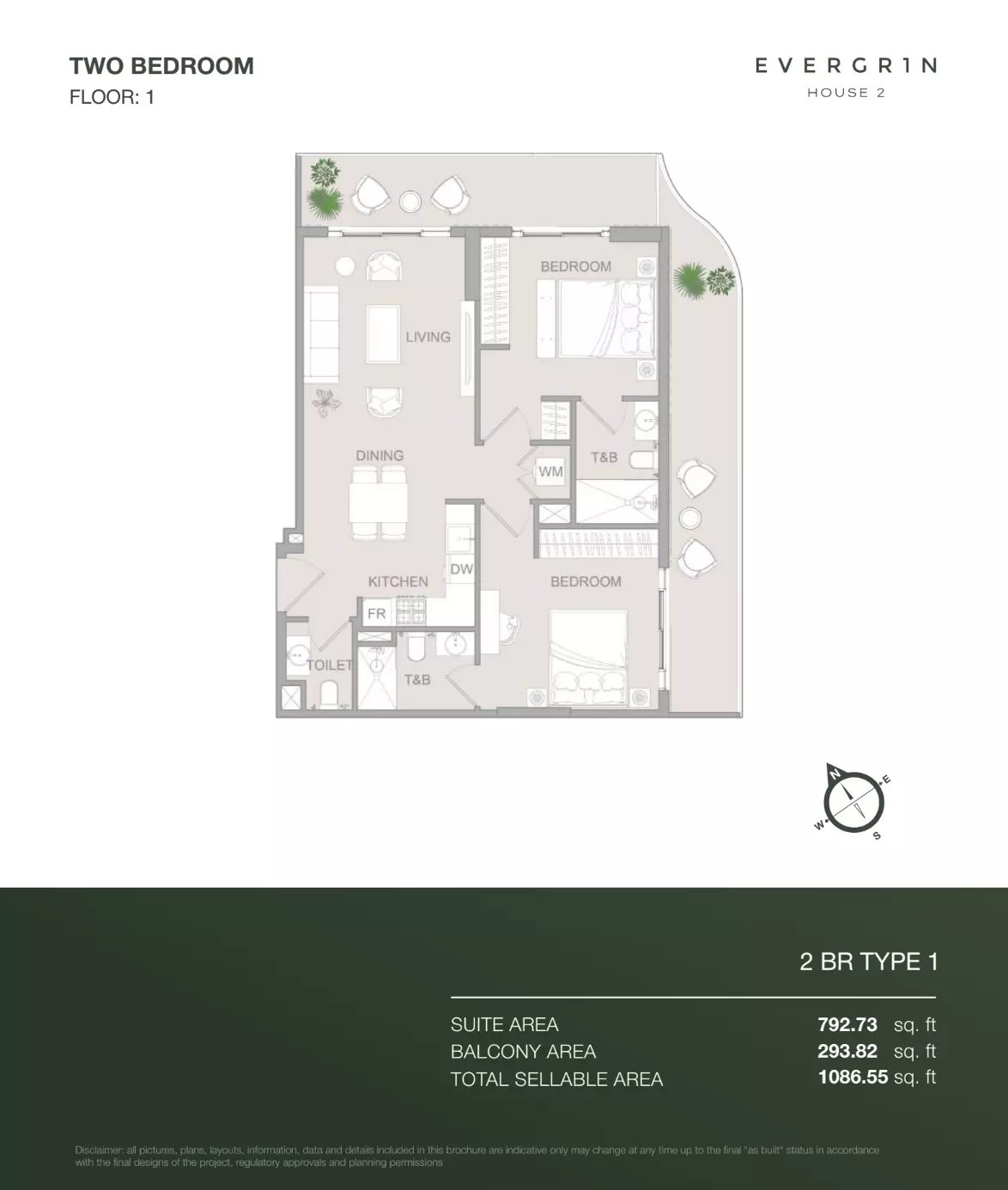 Unit floor plan image