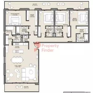 Jomana B4-Type A Level 5, 4 beds