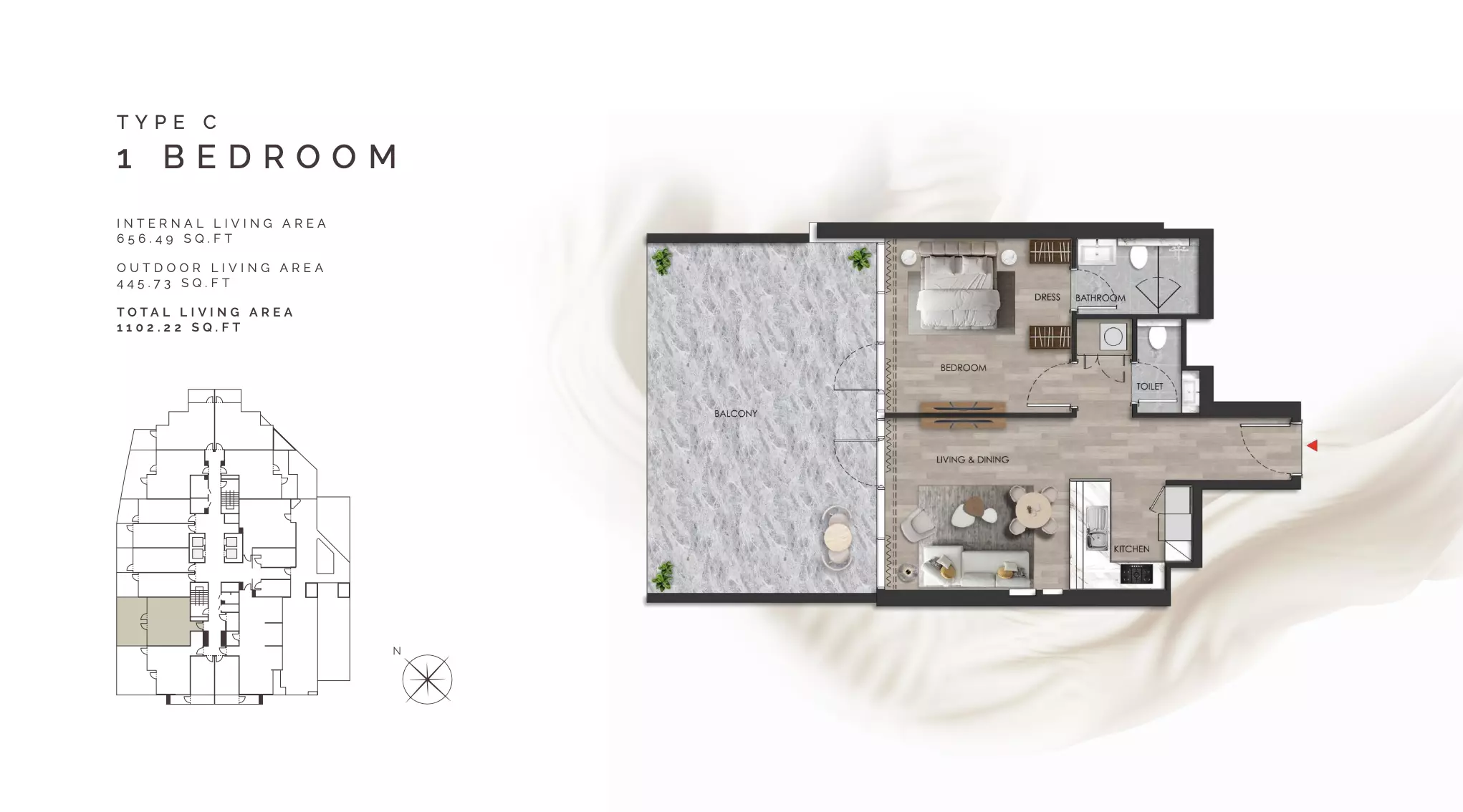 Unit floor plan image