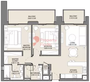 Jomana B2-Type A level ground, 2 beds
