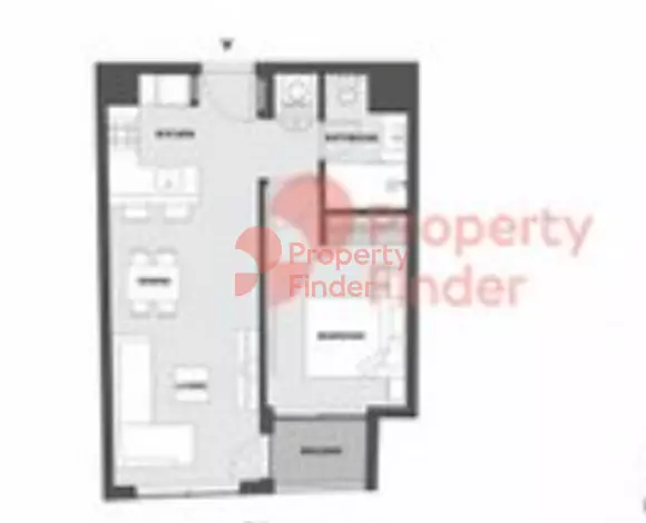 15 Northside Tower B Unit 106, First Floor, 1 bed