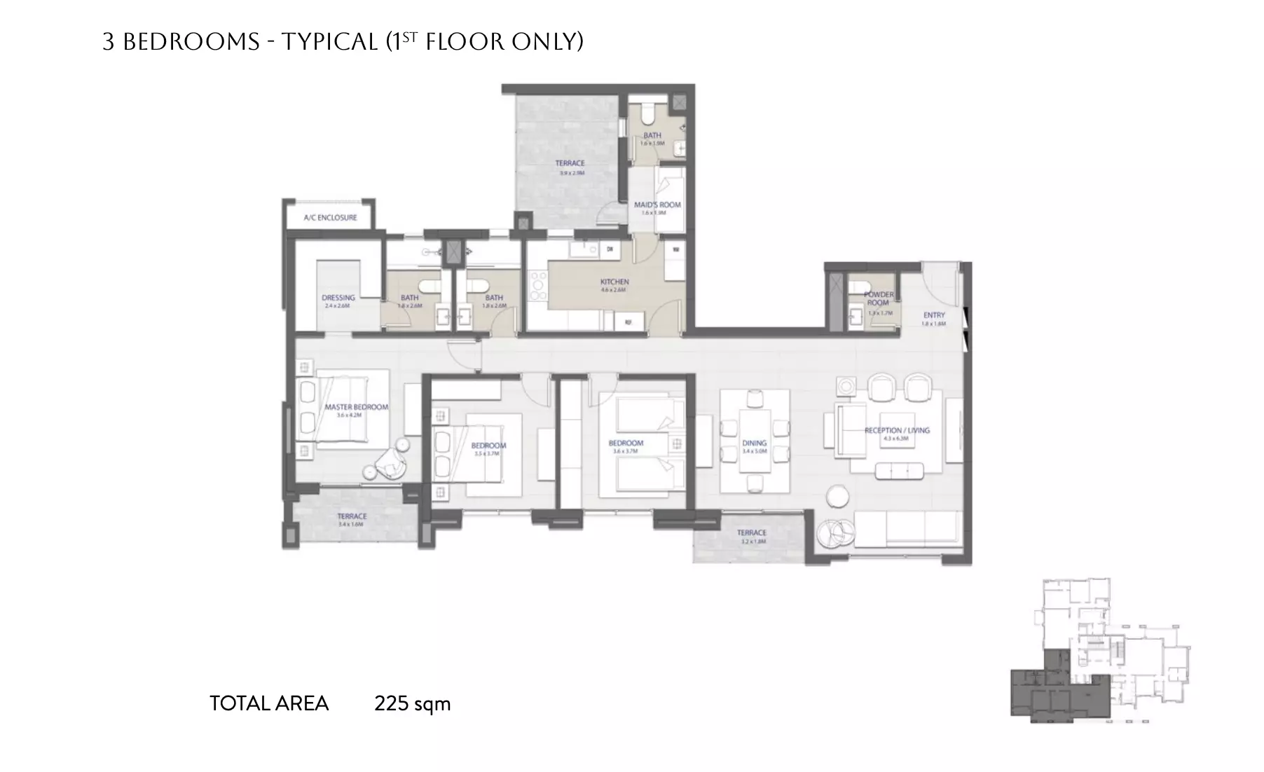 صورة مخطط ارضية الوحدة