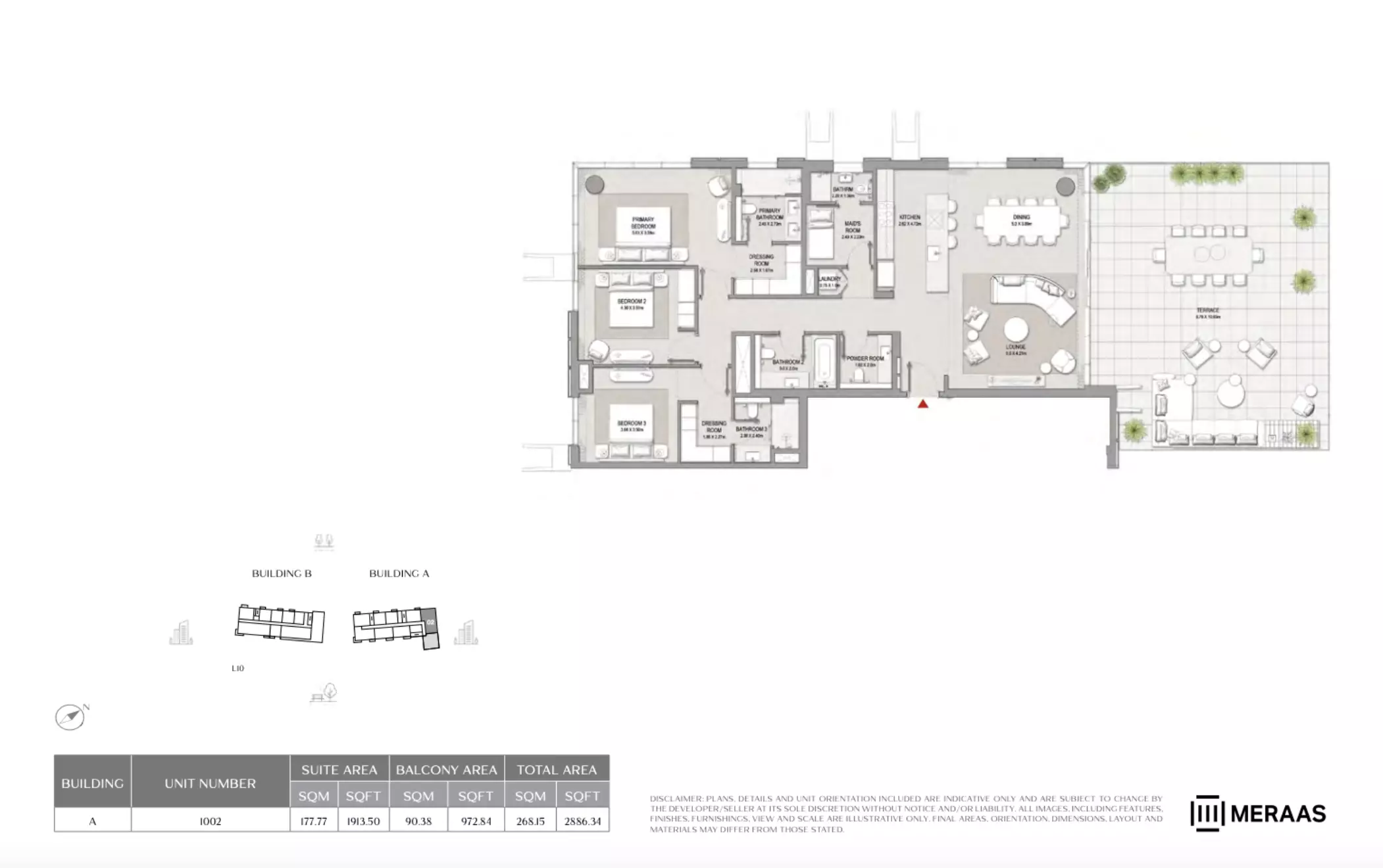 City Walk Crestlane 2 Type-1002-Building B, 3 beds