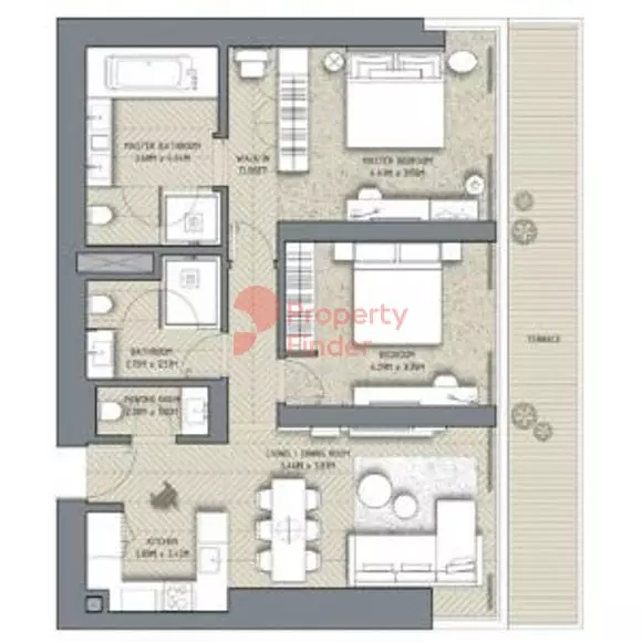 The Address Residences Dubai Opera T2-Unit 09, 2 beds
