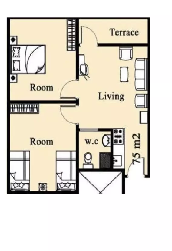 Unit floor plan image