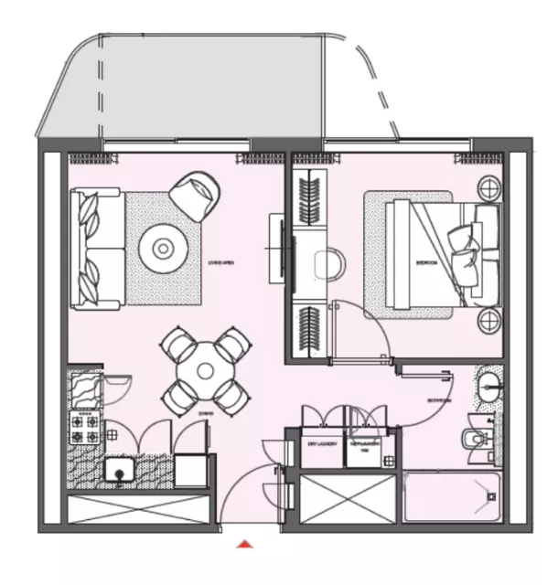 صورة مخطط ارضية الوحدة