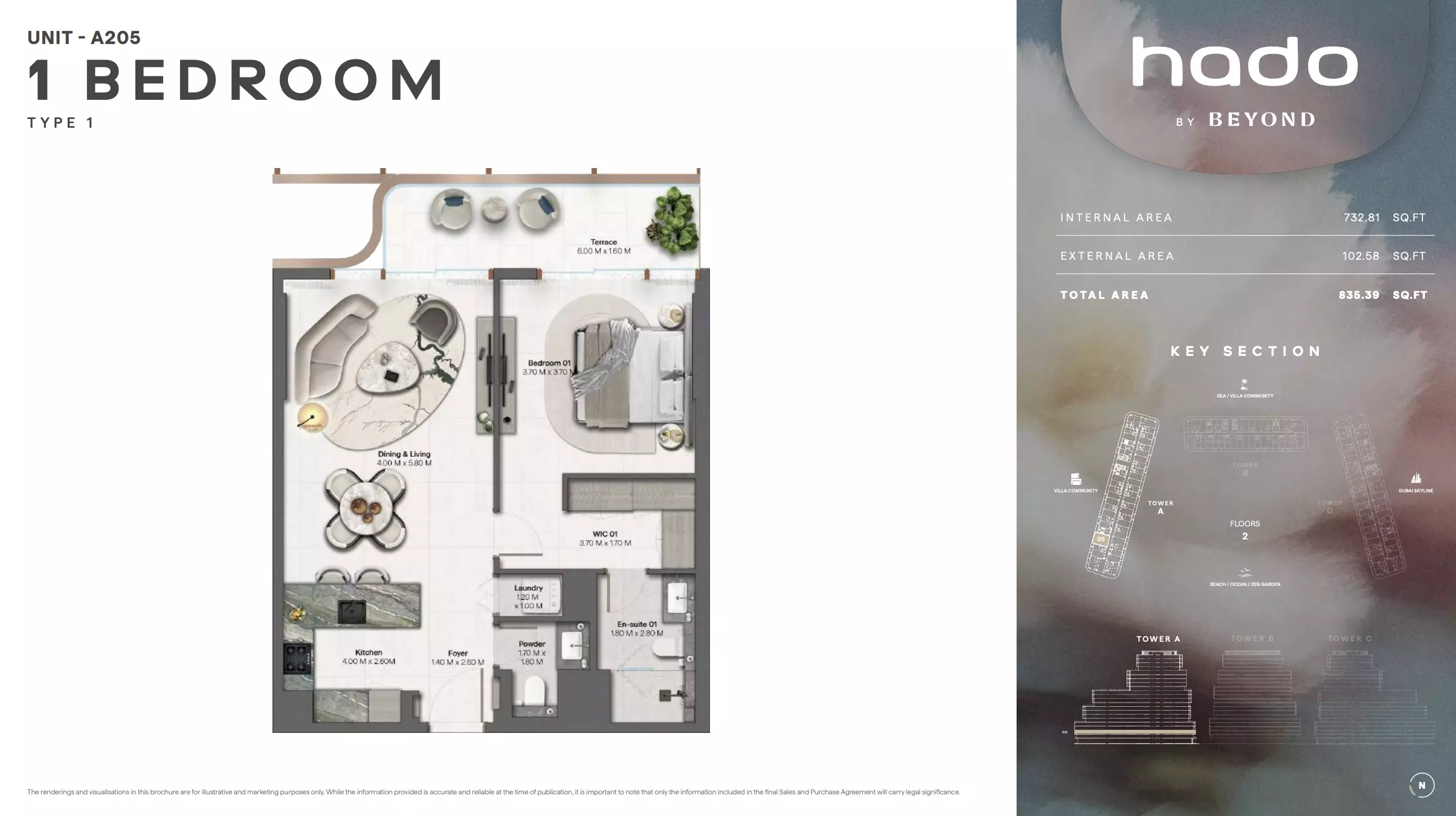 Unit floor plan image
