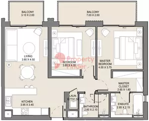 Jomana B8-Type B Level 2, 2 beds